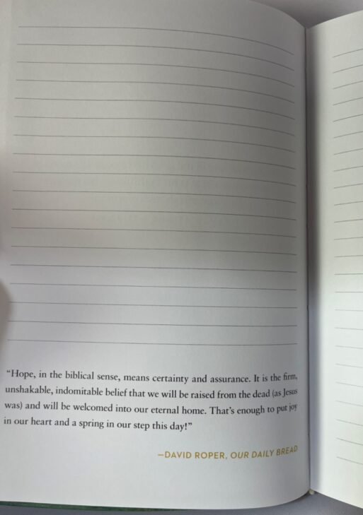 Our Daily Bread Prayer Journal