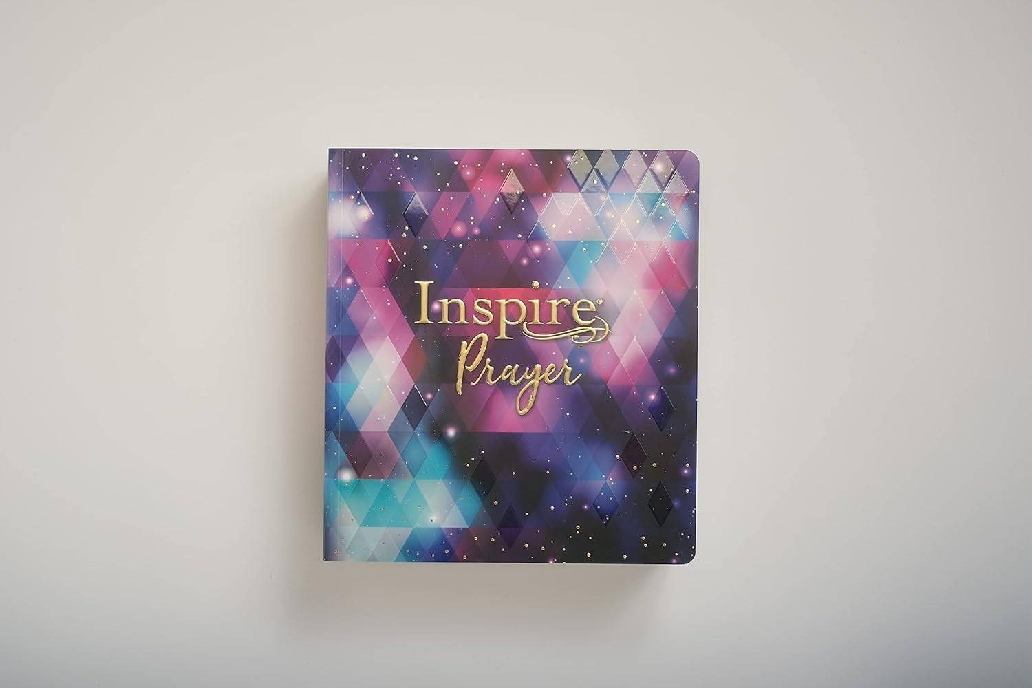 NLT Inspire Prayer Coloring and Journaling Bible Hard Paperback