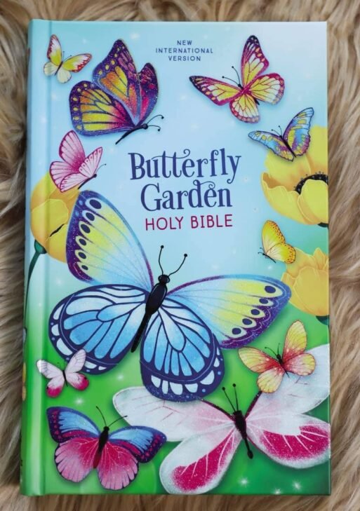 NIV Butterfly Garden Holy Bible Hardcover