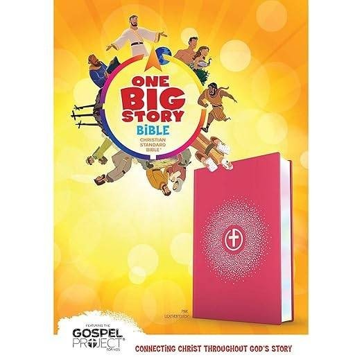 CSB One Big Story Bible Leather Touch Pink