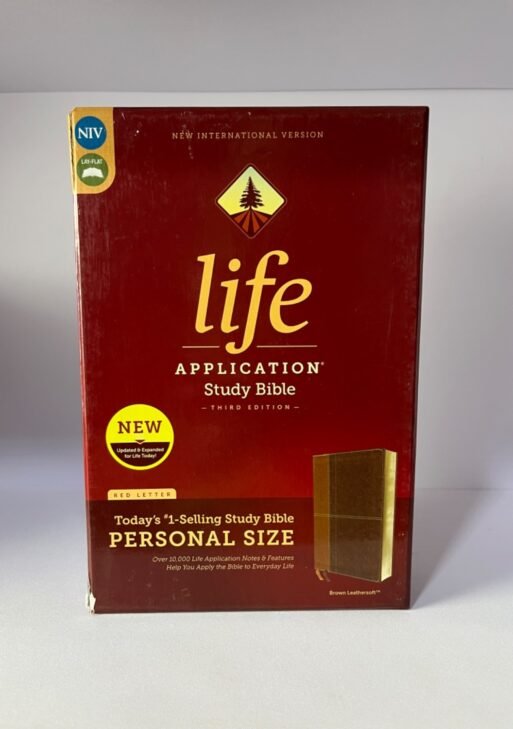 NIV life Application Study Bible Personal Size Leathersoft