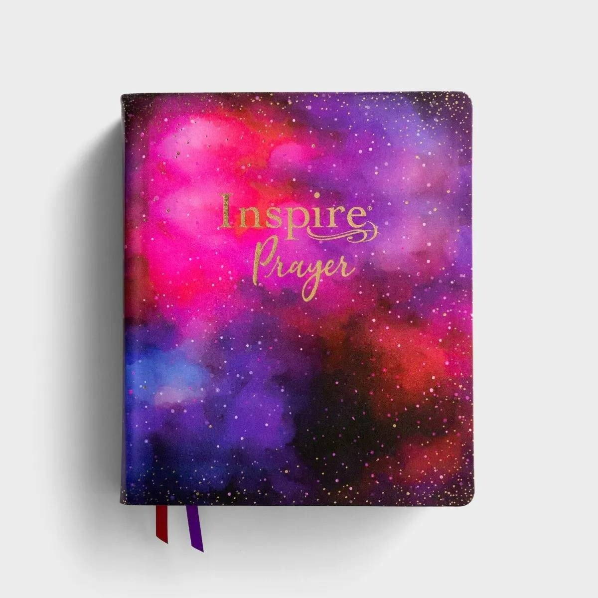 NLT Inspire Prayer Creative Journaling Bible Giant print
