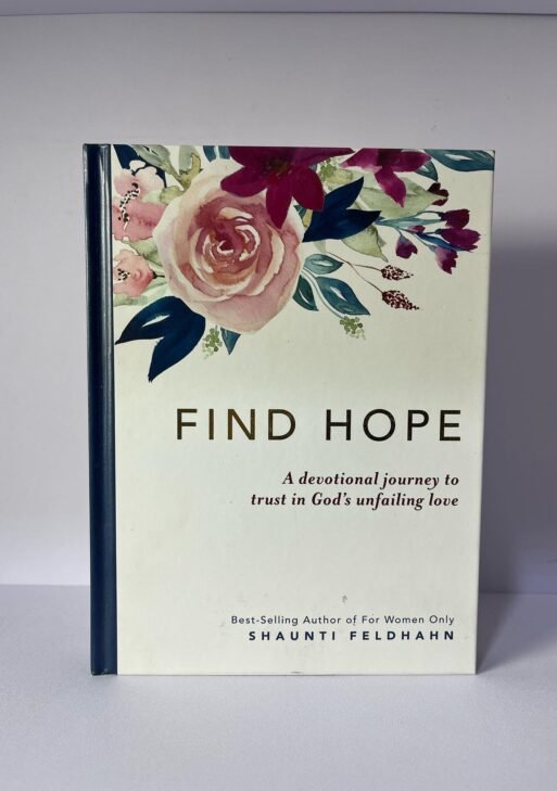 Find Hope White Hardcover Devotional