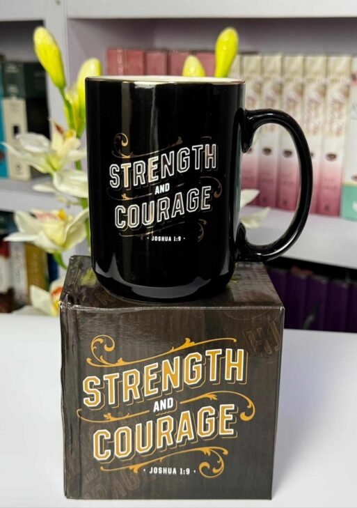 Strength and Courage Ceramic Mug